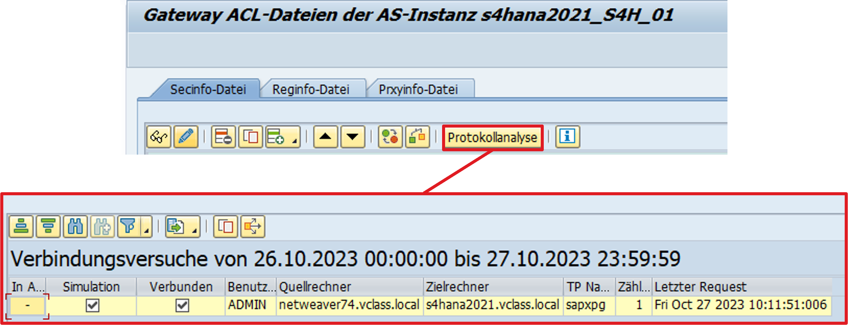 SAP Gateway Protokollanalyse SAP Gateway Protokollanalyse